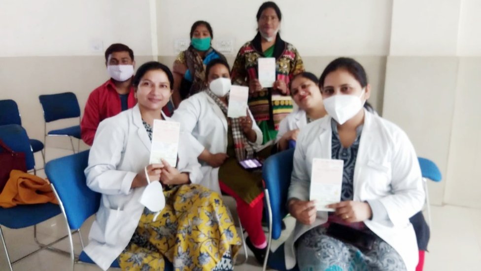 2397 health workers get vaccinated, kovid vaccination given to health workers at 40 centers