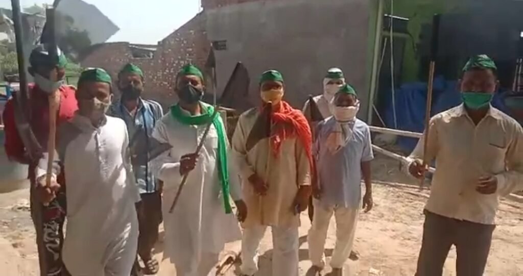 Agra police detained peasant leaders, waved black flags at homes in protest against farmers bill