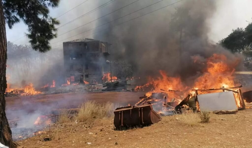 Fierce fire in Turkey, more than 60 forests destroyed, sad pictures surfaced