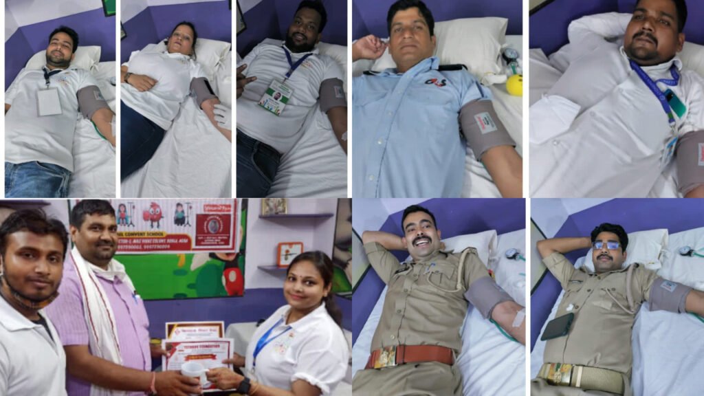 On the occasion of Independence Day, Yatharv Foundation organized blood donation camp, people participated enthusiastically