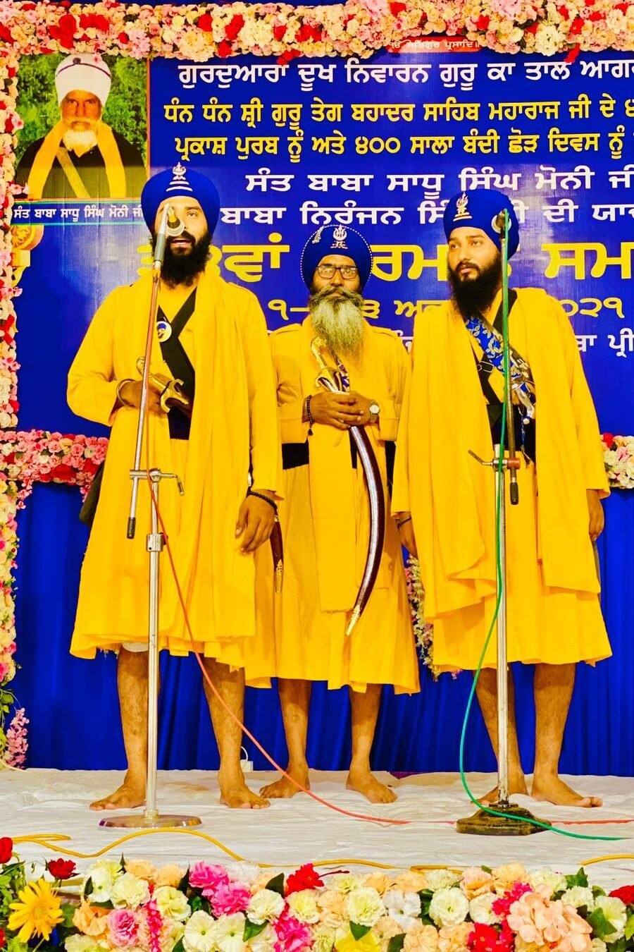 The 34th three-day Gurmat Samagam concluded, was introduced to the ancient history by singing