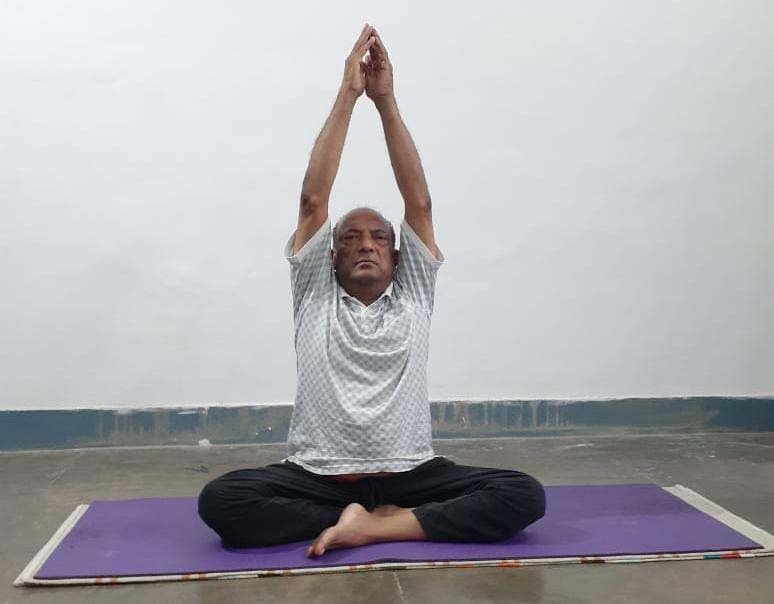 Practiced asanas at Naturopathy Yoga Center